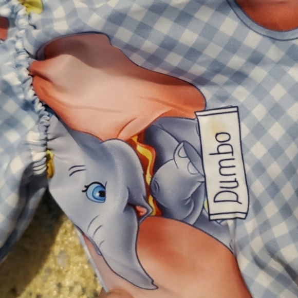 3-4T Dumbo plaid Summer Dress - Picture 2 of 5